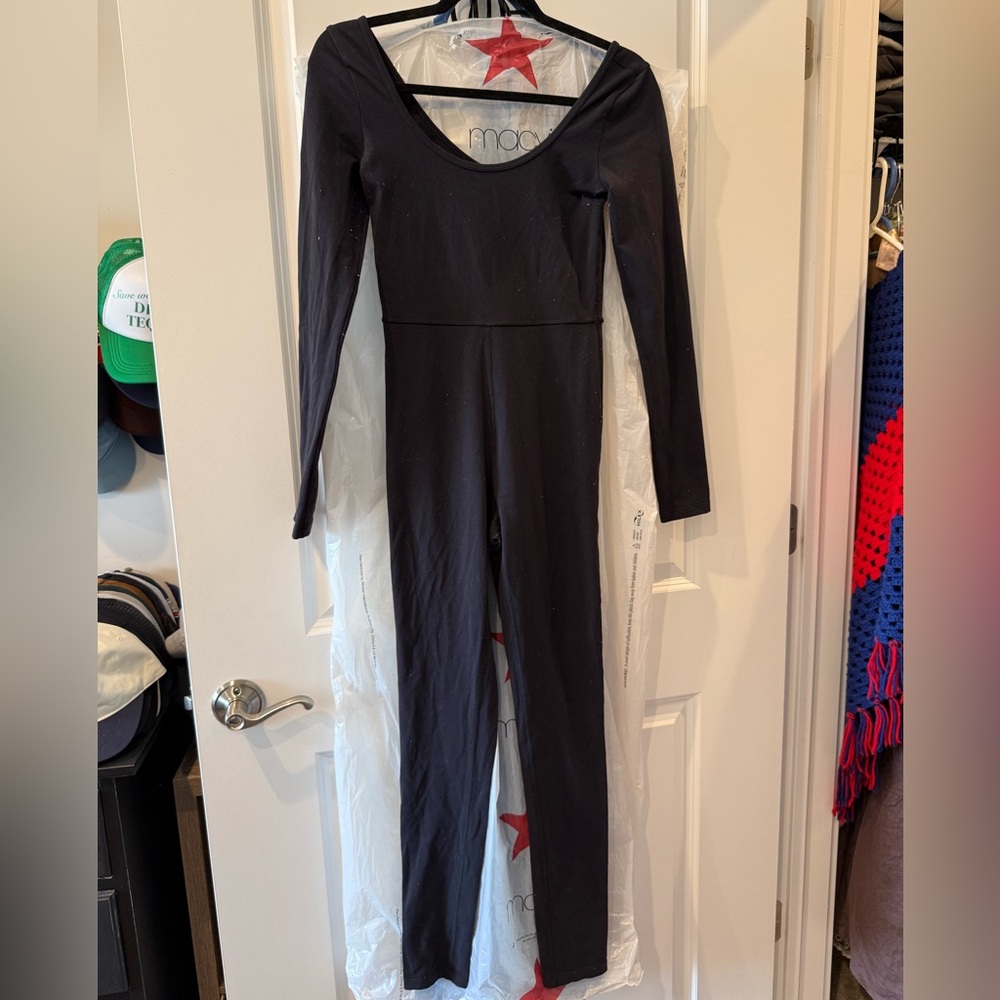 Black Long Sleeve Jumpsuit Aritzia
